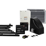 Darrahopens Home & Garden > Gate Openers Lockmaster Automatic Sliding Gate Opener Kit 40W Full Solar Electric 6M 600KG