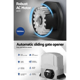 darrahopens Home & Garden > Gate Openers LockMaster Electric Sliding Gate Opener 1200KG With Remote Hardware Kit 4M Rail