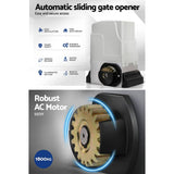 darrahopens Home & Garden > Gate Openers LockMaster Electric Sliding Gate Opener 1800KG With Keypad Remote 6M Rail
