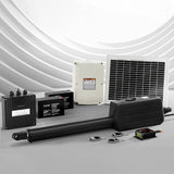 Darrahopens Home & Garden > Gate Openers Lockmaster Single Swing Gate Opener 10W Solar Power Automatic Electric 300KG 5M