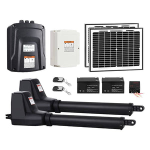 darrahopens Home & Garden > Gate Openers LockMaster Swing Gate Opener Auto 20W Solar Power Electric Remote Control 1000KG