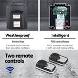 darrahopens Home & Garden > Gate Openers LockMaster Swing Gate Opener Double Automatic Electric Kit Remote Control 1000KG