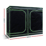 darrahopens Home & Garden > Green Houses Green Fingers 240cm Hydroponic Grow Tent