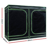 darrahopens Home & Garden > Green Houses Green Fingers 280cm Hydroponic Grow Tent