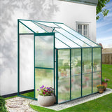 darrahopens Home & Garden > Green Houses Greenfingers Greenhouse Aluminium Green House Garden Polycarbonate 2.52x1.27M