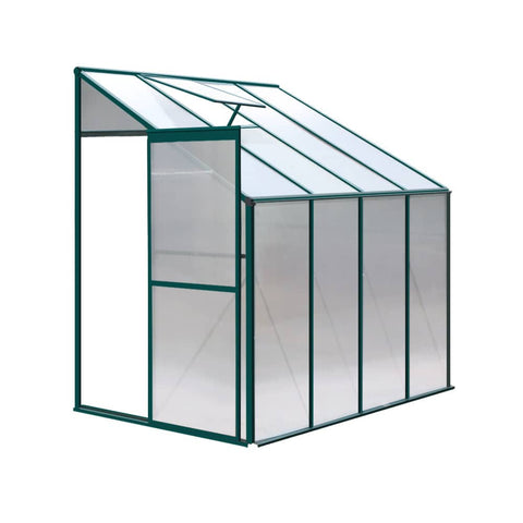 darrahopens Home & Garden > Green Houses Greenfingers Greenhouse Aluminium Green House Garden Polycarbonate 2.52x1.27M