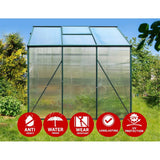 darrahopens Home & Garden > Green Houses Greenfingers Greenhouse Aluminum Green House Garden Shed Polycarbonate 1.9x1.9M
