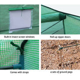 darrahopens Home & Garden > Green Houses Greenfingers Greenhouse Garden Shed Green House 3.5X2X2M Greenhouses Storage Lawn