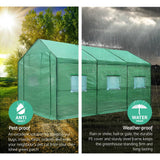 darrahopens Home & Garden > Green Houses Greenfingers Greenhouse Garden Shed Green House 3.5X2X2M Greenhouses Storage Lawn