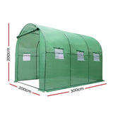 darrahopens Home & Garden > Green Houses Greenfingers Greenhouse Garden Shed Green House 3X2X2M Greenhouses Storage Lawn