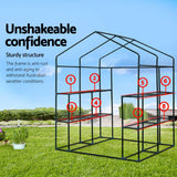 darrahopens Home & Garden > Green Houses Greenfingers Greenhouse Green House Tunnel 2MX1.55M Garden Shed Storage Plant