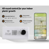 Darrahopens Home & Garden > Green Houses Greenfingers Grow Tent 2200W LED Grow Light Hydroponic Kits System 1.5x1.5x2M