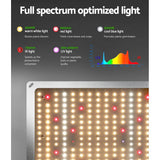 Darrahopens Home & Garden > Green Houses Greenfingers Grow Tent 2200W LED Grow Light Hydroponics Kits System 1.2x1.2x2M