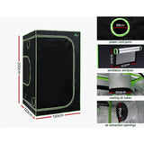 Darrahopens Home & Garden > Green Houses Greenfingers Grow Tent 2200W LED Grow Light Hydroponics Kits System 1.2x1.2x2M