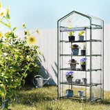 Darrahopens Home & Garden > Green Houses Greenfingers Mini Greenhouse Garden Shed Green House Tunnel Plant Storage Flower 189cm