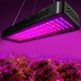 darrahopens Home & Garden > Green Houses Greenfingers Set of 2 LED Grow Light Kit Hydroponic System 2000W Full Spectrum Indoor