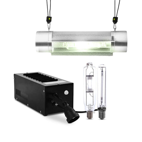 darrahopens Home & Garden > Green Houses Greenfingers T5 Grow Light Kit CFL 600W HPS MH Hydroponic Magnetic Reflector
