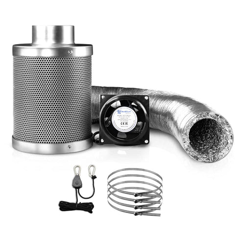 darrahopens Home & Garden > Green Houses Greenfingers Ventilation Fan and Active Carbon Filter Ducting Kit