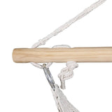 Darrahopens Home & Garden > Hammocks Gardeon Hammock Chair Outdoor Hanging Chair Camping Mesh Indoor Hammocks Cream