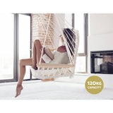 darrahopens Home & Garden > Hammocks Gardeon Hammock Hanging Swing Chair - Cream