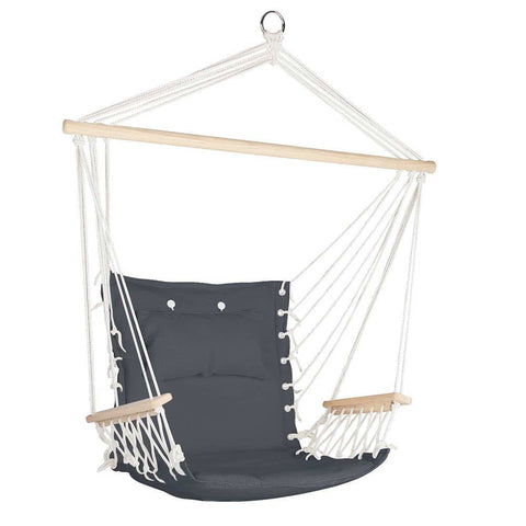 darrahopens Home & Garden > Hammocks Gardeon Hammock Hanging Swing Chair - Grey