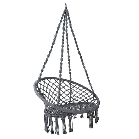 darrahopens Home & Garden > Hammocks Gardeon Hammock Swing Chair - Grey