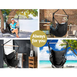 darrahopens Home & Garden > Hammocks Gardeon Hammock Swing Chair - Grey