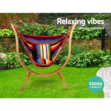 darrahopens Home & Garden > Hammocks Gardeon Hammock with Wooden Hammock Stand
