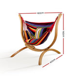 darrahopens Home & Garden > Hammocks Gardeon Hammock with Wooden Hammock Stand