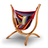 darrahopens Home & Garden > Hammocks Gardeon Hammock with Wooden Hammock Stand
