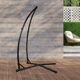 darrahopens Home & Garden > Hammocks Gardeon Outdoor Hammock A Shape Steel Frame