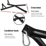 darrahopens Home & Garden > Hammocks Gardeon Outdoor Hammock A Shape Steel Frame
