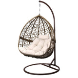 darrahopens Home & Garden > Hammocks Gardeon Outdoor Hanging Swing Chair - Brown