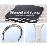 darrahopens Home & Garden > Hammocks Gardeon Swing Hammock Bed Cream