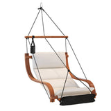 Darrahopens Home & Garden > Hammocks Gardeon Wooden Hammock Chair Hanging Chair Indoor Outdoor Garden Patio Furniture