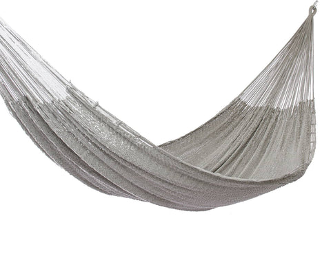 darrahopens Home & Garden > Hammocks Mayan Legacy Jumbo Size Outdoor Cotton Mexican Hammock in Dream Sands Colour