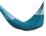 Darrahopens Home & Garden > Hammocks Mayan Legacy King Size Outdoor Cotton Mexican Hammock in Bondi  Colour
