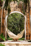 darrahopens Home & Garden > Hammocks Mayan Legacy Queen Size Cotton Mexican Hammock in Cream Colour