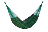 darrahopens Home & Garden > Hammocks Mayan Legacy Queen Size Outdoor Cotton Mexican Hammock in Jardin Colour