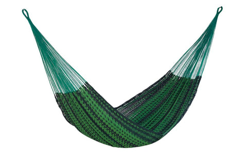 darrahopens Home & Garden > Hammocks Mayan Legacy Queen Size Outdoor Cotton Mexican Hammock in Jardin Colour