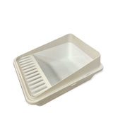 Darrahopens Home & Garden High Back Cat Litter Tray Small - Pet Fresh Clean Kitten Toilet Box