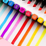 Darrahopens Home & Garden > Hobbies 168 Colours Graffiti Pen Permanent Marker Pens Set for Adults and Children