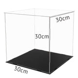 Darrahopens Home & Garden > Hobbies 30x30x30CM Acrylic Display Case Dustproof Box Action Figure Model Car Collection