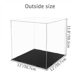 Darrahopens Home & Garden > Hobbies 30x30x30CM Acrylic Display Case Dustproof Box Action Figure Model Car Collection