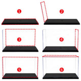 Darrahopens Home & Garden > Hobbies 35x25x20CM Acrylic Display Case Dustproof Car Trucks Vans Model Box Collection Storage