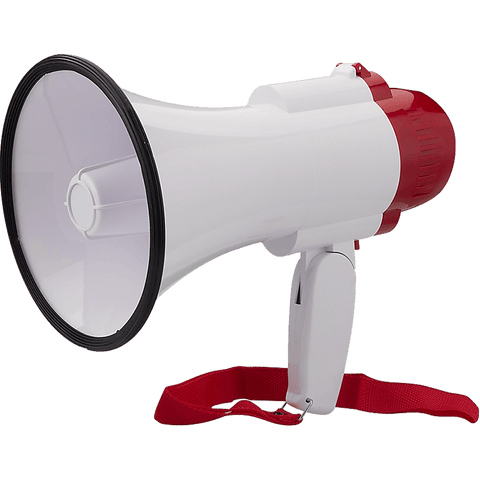 darrahopens Home & Garden > Hobbies Audio Megaphone 25Watt Bull Horn with Siren