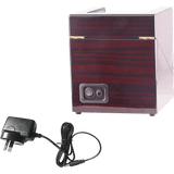 darrahopens Home & Garden > Hobbies Automatic Dual Watch Winder Wood Display Box Case Motor Rotation Storage