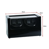 darrahopens Home & Garden > Hobbies Automatic Quad Watch Winder Wood Display Box Case Motor Rotation Storage
