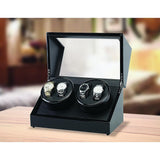 darrahopens Home & Garden > Hobbies Automatic Quad Watch Winder Wood Display Box Case Motor Rotation Storage