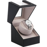 darrahopens Home & Garden > Hobbies Automatic Watch Winder Display Box Case Motor Rotation Storage PU Leather